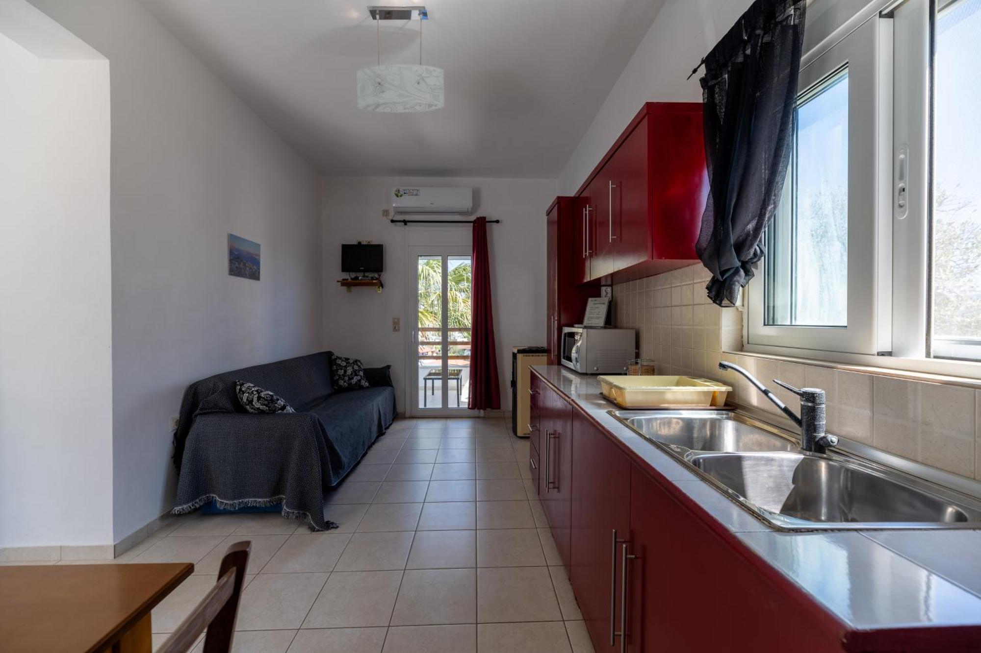 Korfes Apartments Kamilári Kültér fotó