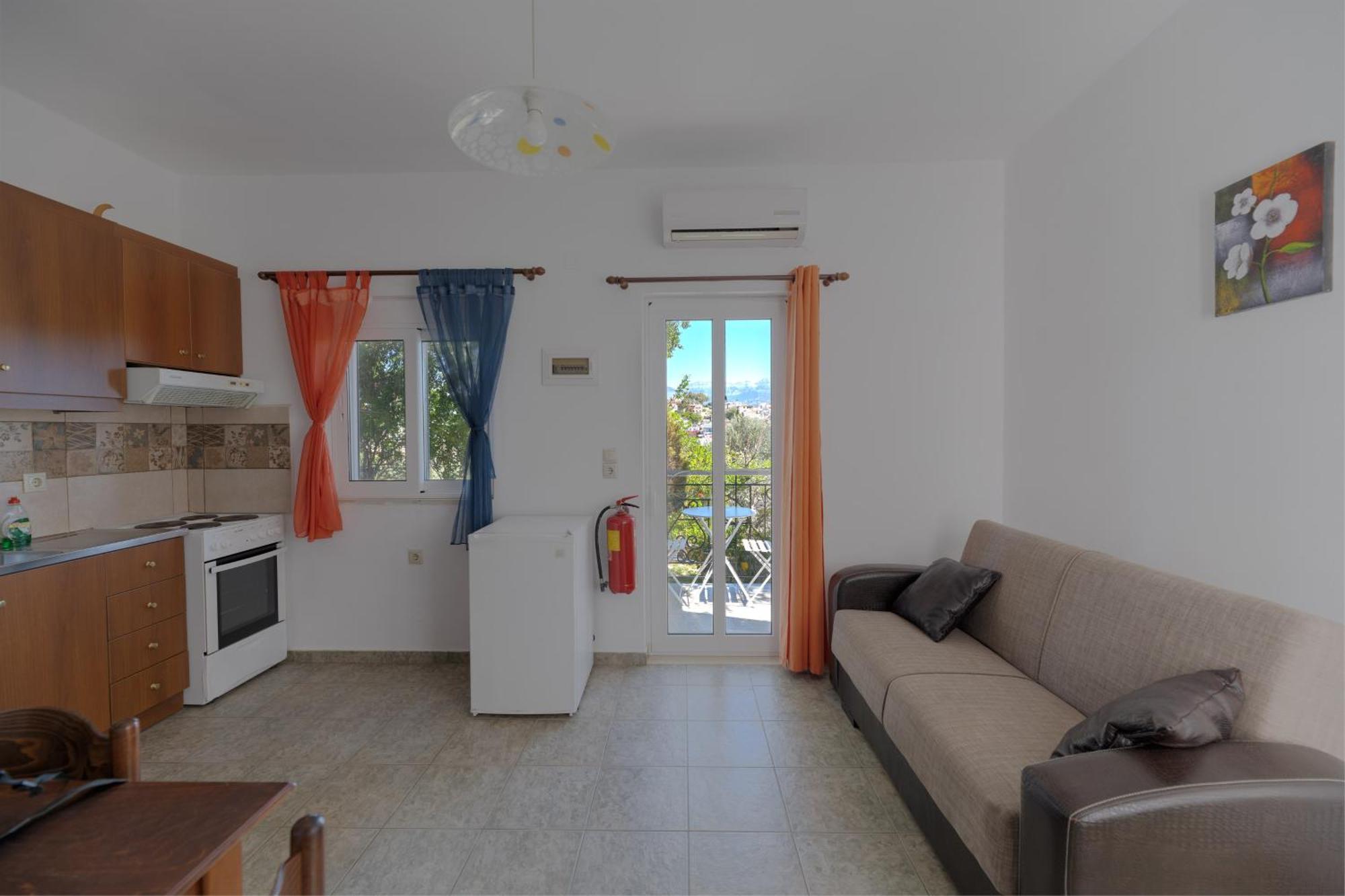Korfes Apartments Kamilári Kültér fotó